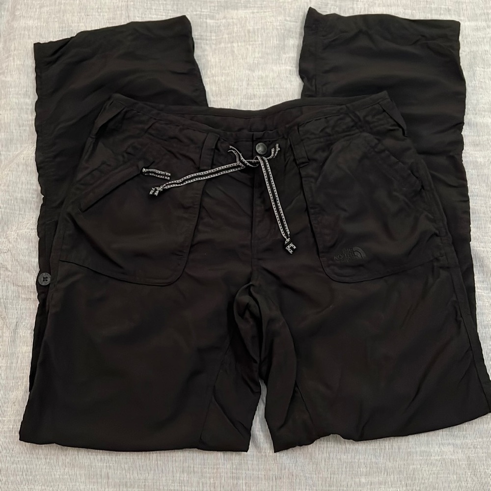 The North Face Black convertible roll-up pants